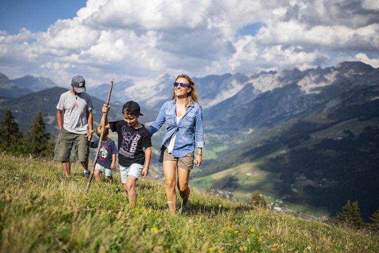 Randonnée famille La Clusaz